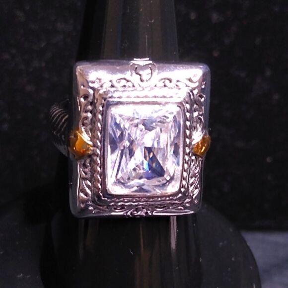 CZ DIAMOND RING - Picture 2 of 10